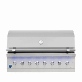 American Made Grills AMG Encore 54" Hybrid Built-in Gas Grill ENC54 compact BBQ grill for small spaces