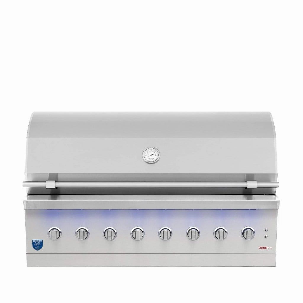 American Made Grills AMG Encore 54" Hybrid Built-in Gas Grill ENC54 compact BBQ grill for small spaces