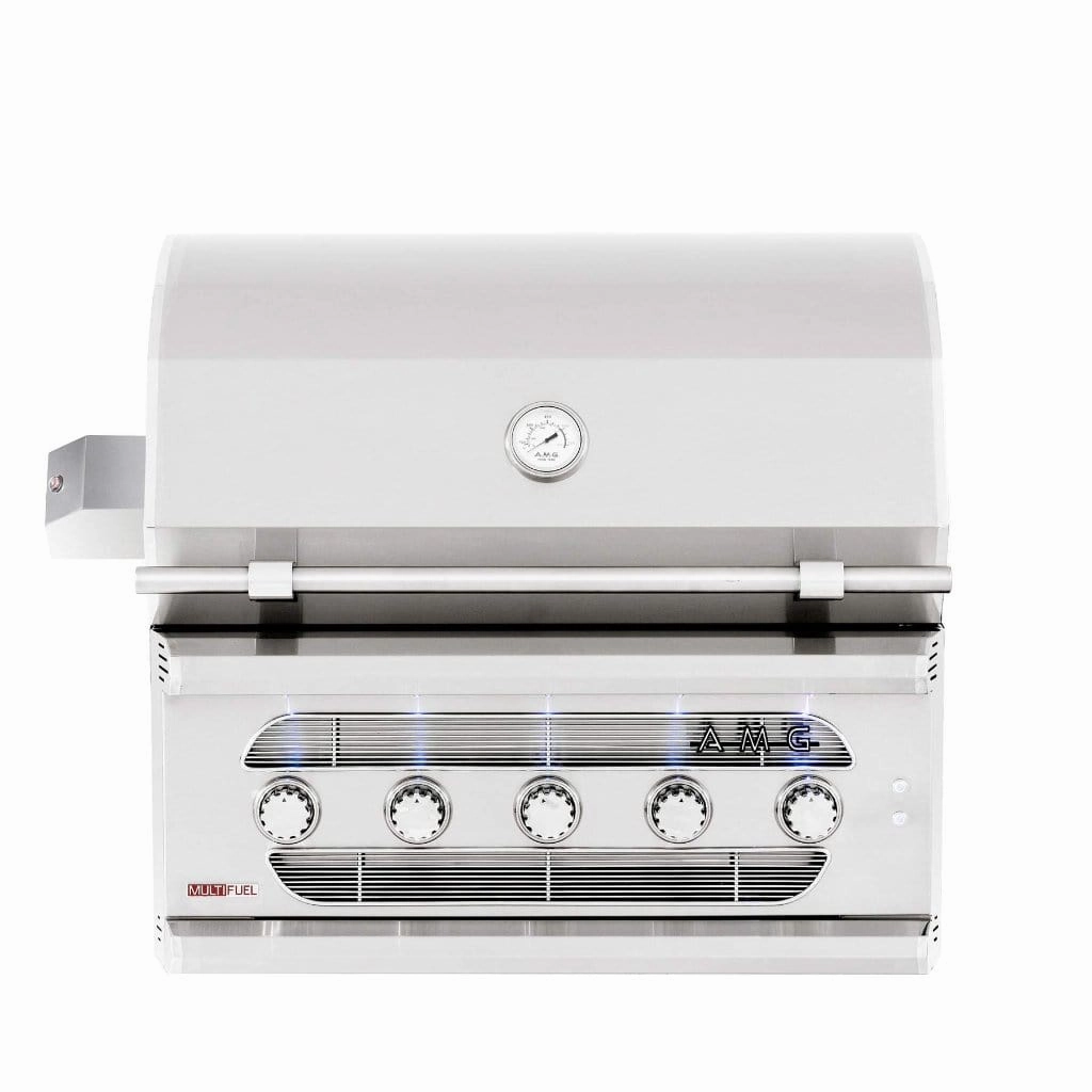 American Made Grills AMG Muscle 36" Hybrid Built-in Gas Grill MUS36 compact BBQ grill for small spaces