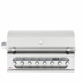 American Made Grills AMG Muscle 54" Hybrid Built-in Gas Grill MUS54 professional outdoor BBQ grill set