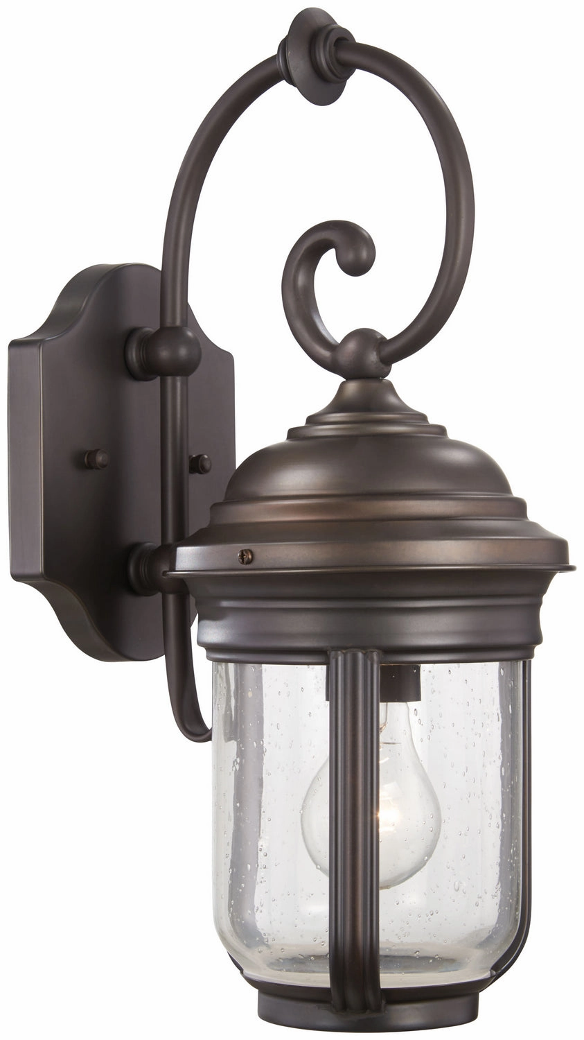 Amherst One Light Wall Mount Roman Bronze