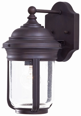 Amherst One Light Wall Sconce Roman BronzeOutdoor wall sconces with motion sensor