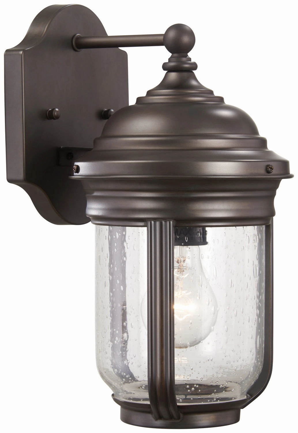 Amherst One Light Wall Sconce Roman Bronze