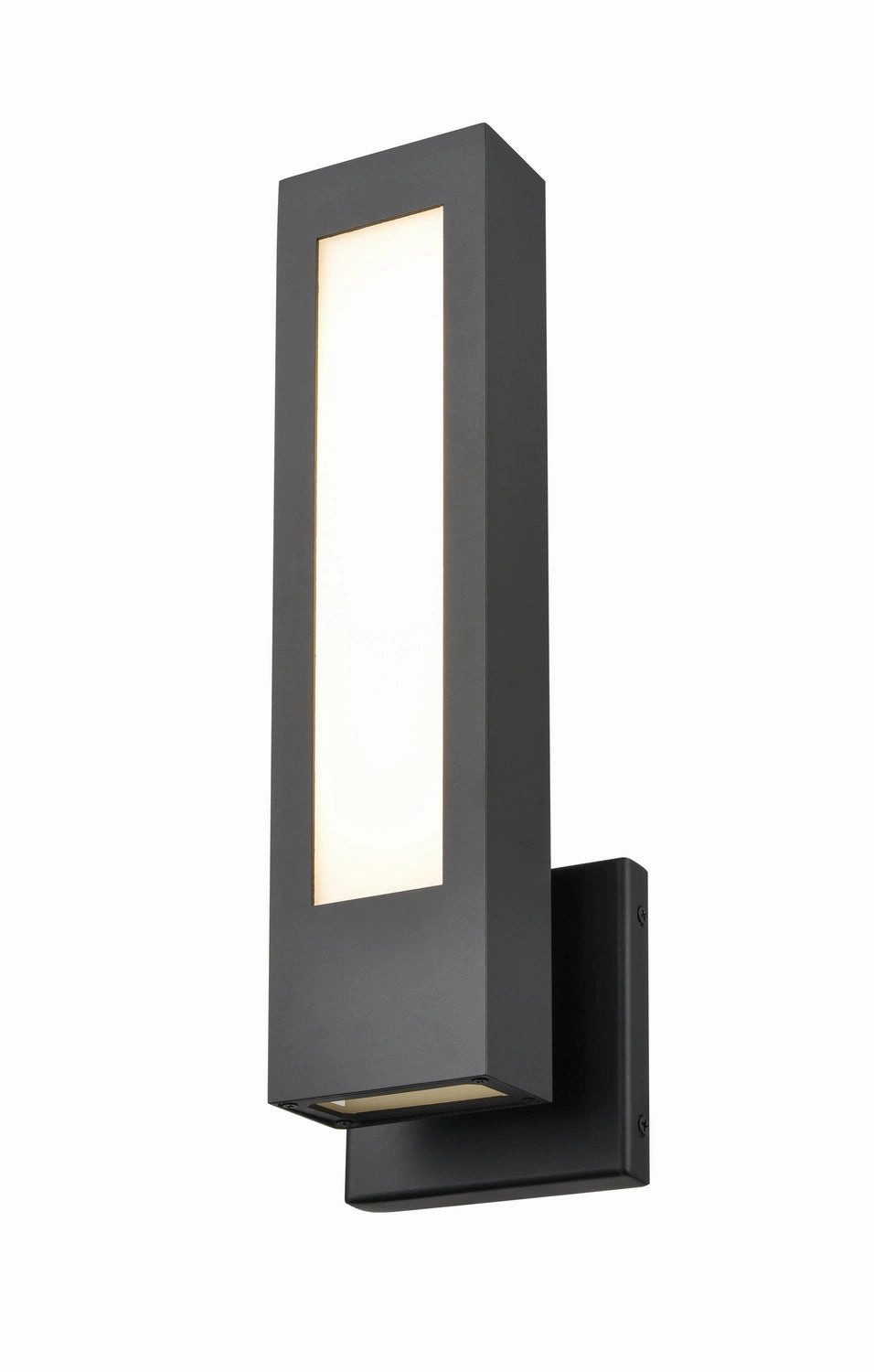 Amster LED Outdoor Wall Mount Powder Coated Black