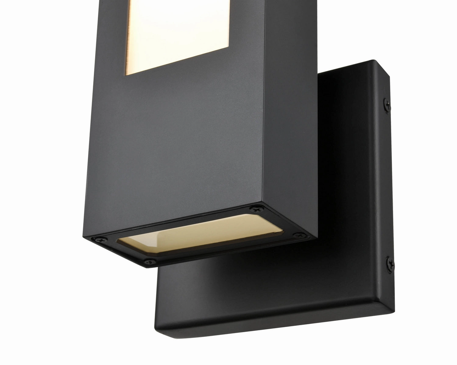 Amster LED Outdoor Wall Mount Powder Coated Black