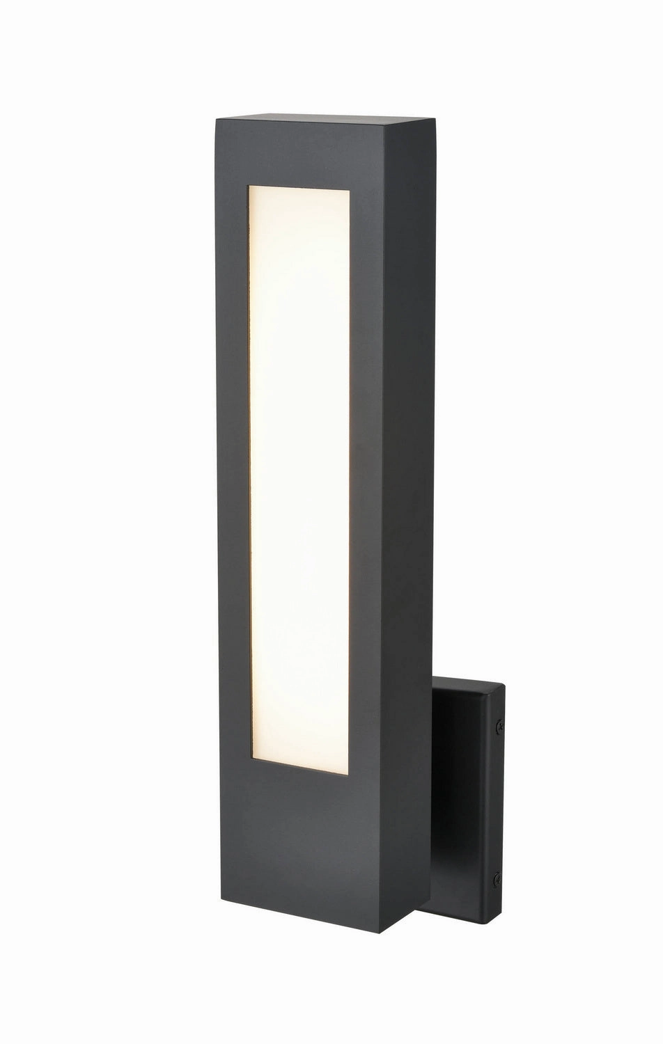 Amster LED Outdoor Wall Mount Powder Coated Black