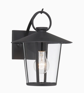Andover One Light Outdoor Wall Sconce Matte BlackOutdoor wall sconces with motion sensor