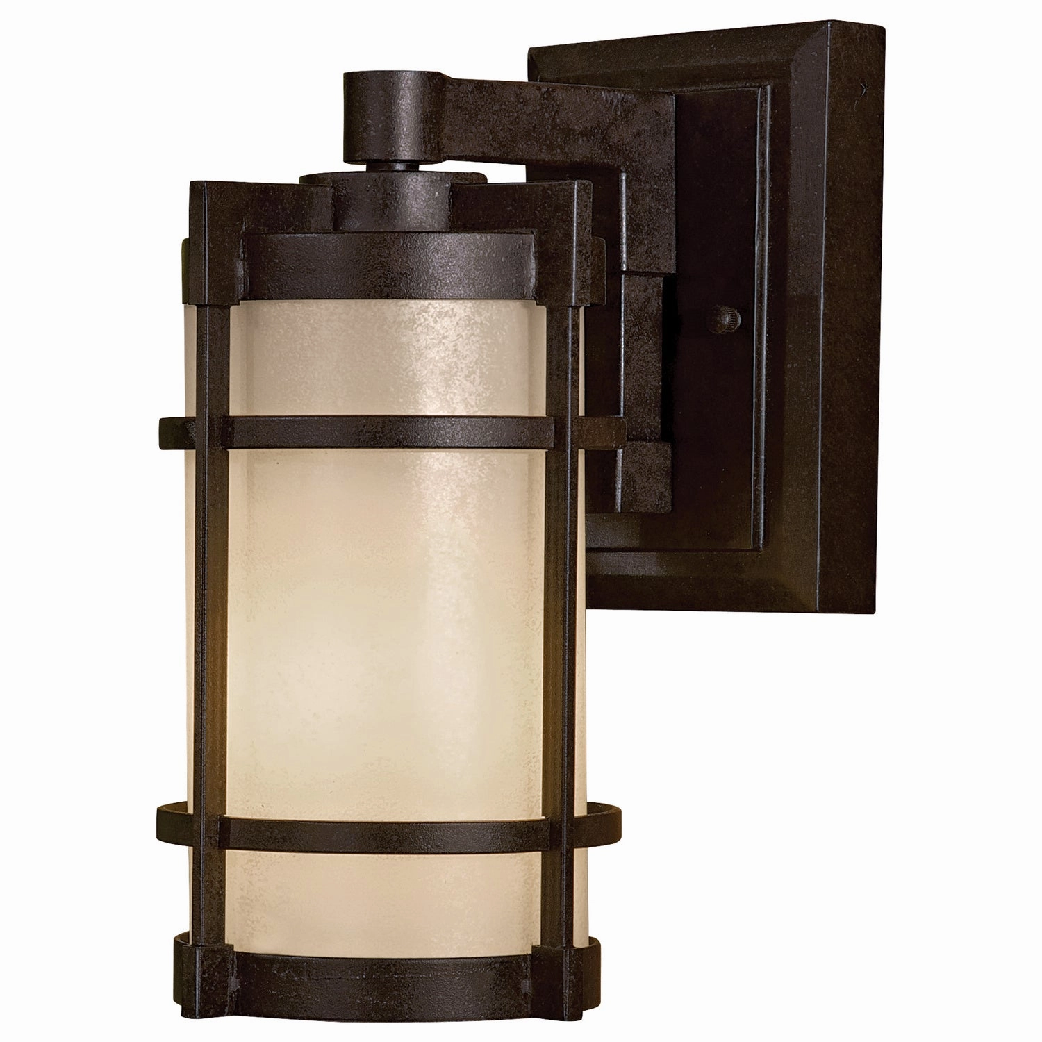 Andrita Court One Light Outdoor Wall Mount Textured French BronzeOutdoor wall sconces with motion sensor