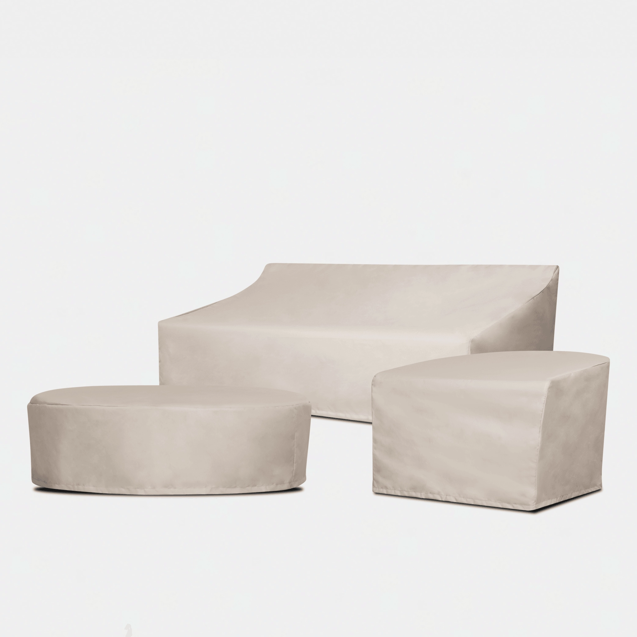 Antigua 2 Seat Armless Sofa - Weather Cover