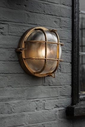 Antique-Style Brass Outdoor Wall Lightoutdoor garden decorative ornaments