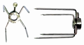 AOG American Outdoor Grill Pair of Spit Prongs 24-B-18Stainless steel BBQ tool set