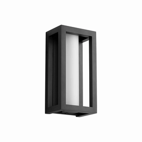Aperto LED Outdoor Lantern BlackOutdoor wall sconces with motion sensor
