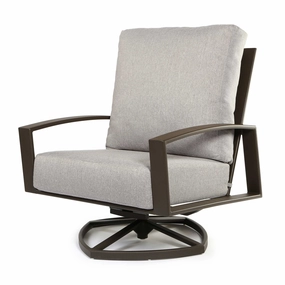 Arc Swivel Rocker Lounge Chairaluminum alloy outdoor sofa set