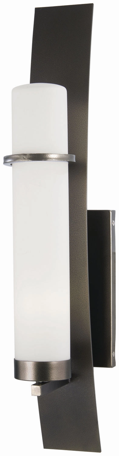 Arcus Truth One Light Outdoor Wall Mount Smoked IronOutdoor wall sconces with motion sensor
