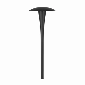 Area LED Area Light Black On AluminumDecorative outdoor post lights