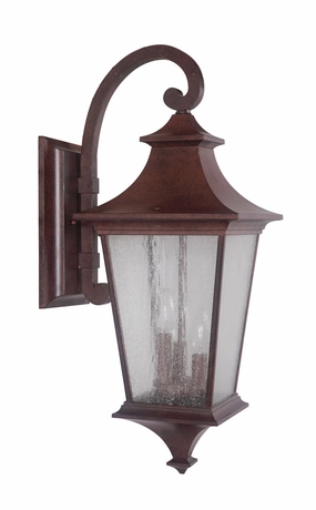 Argent Three Light Outdoor Wall Lantern Aged Bronze TexturedOutdoor wall sconces with motion sensor