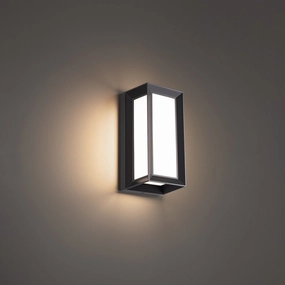 Argo LED Outdoor Wall Sconce BlackOutdoor wall sconces with motion sensor
