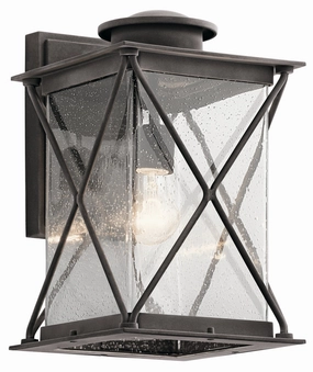 Argyle One Light Outdoor Wall Mount Weathered ZincOutdoor wall sconces with motion sensor