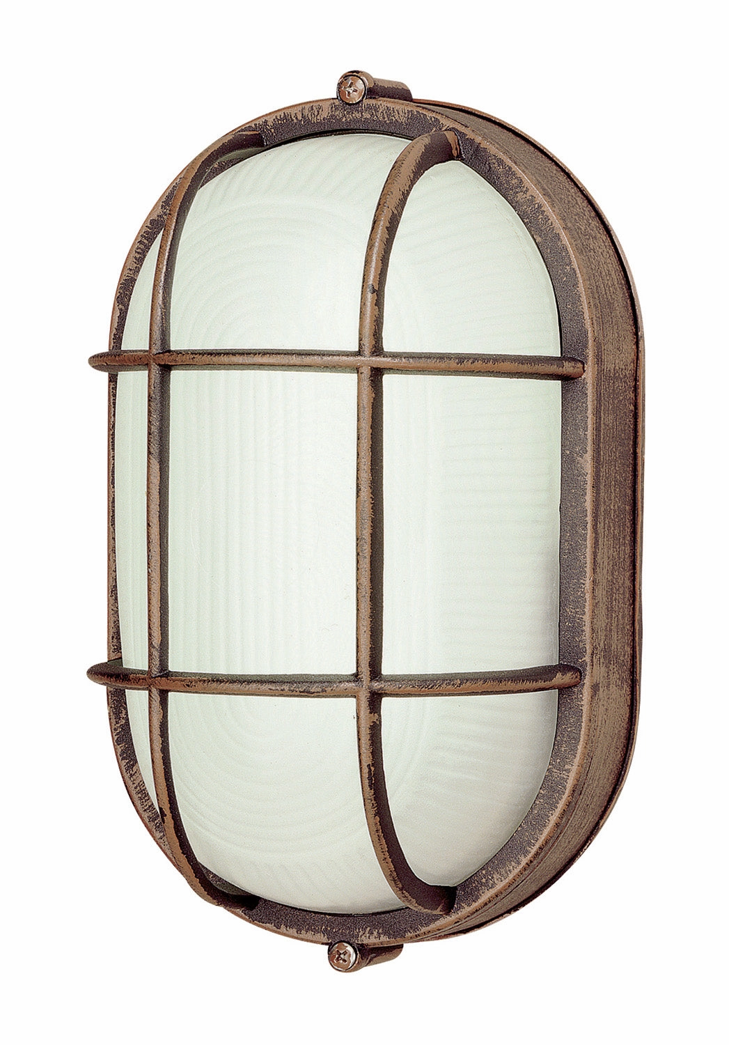 Aria One Light Bulkhead RustOutdoor wall sconces with motion sensor