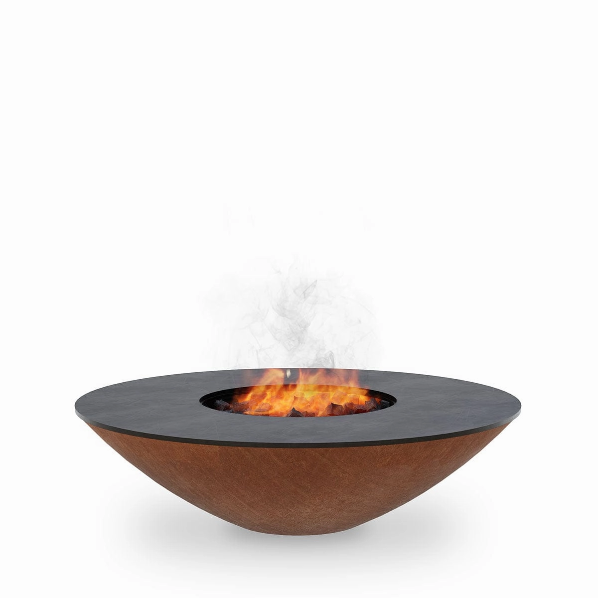 Arteflame 40 inch Fire Pit With Cooktop AFCL40NB