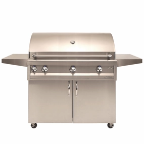 Artisan 42-Inch 3-Burner Professional Freestanding Gas Grill With Rotisserie & Light ARTP-42C-NG/LP compact BBQ grill for small spaces