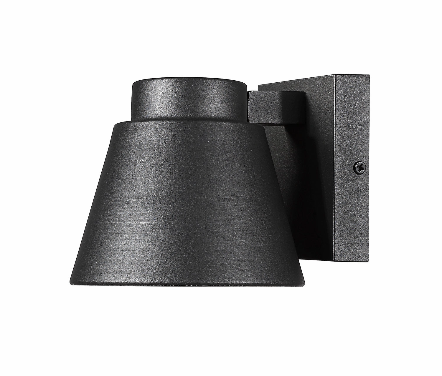 Asher LED Outdoor Wall Mount BlackOutdoor wall sconces with motion sensor