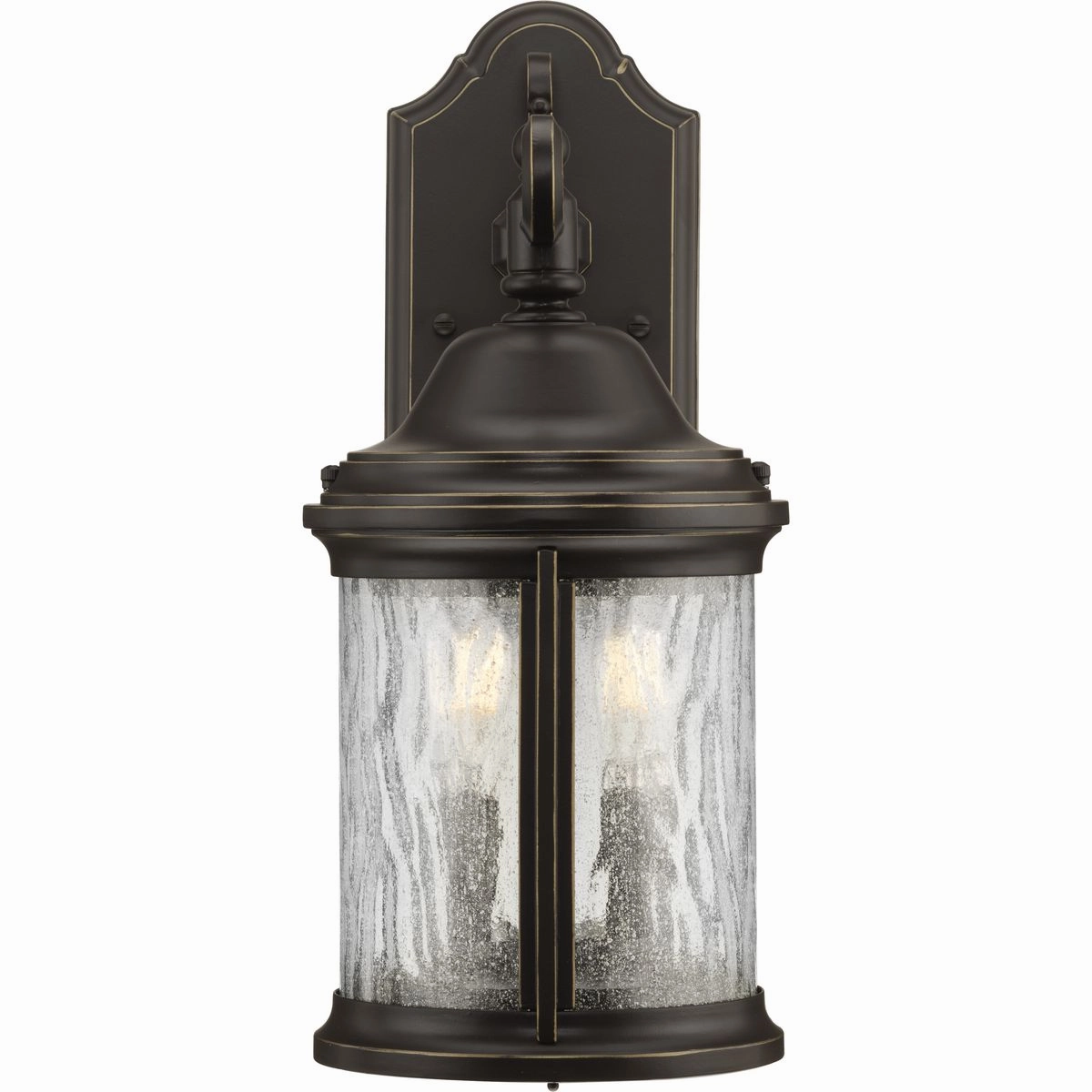 Ashmore Two Light Wall Lantern Antique Bronze