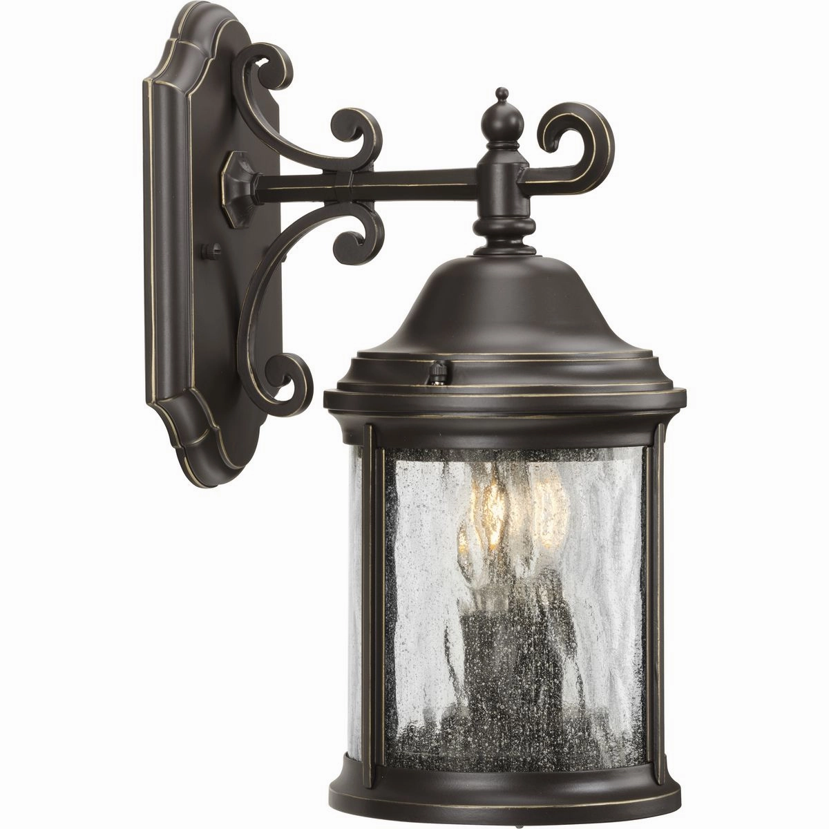 Ashmore Two Light Wall Lantern Antique Bronze