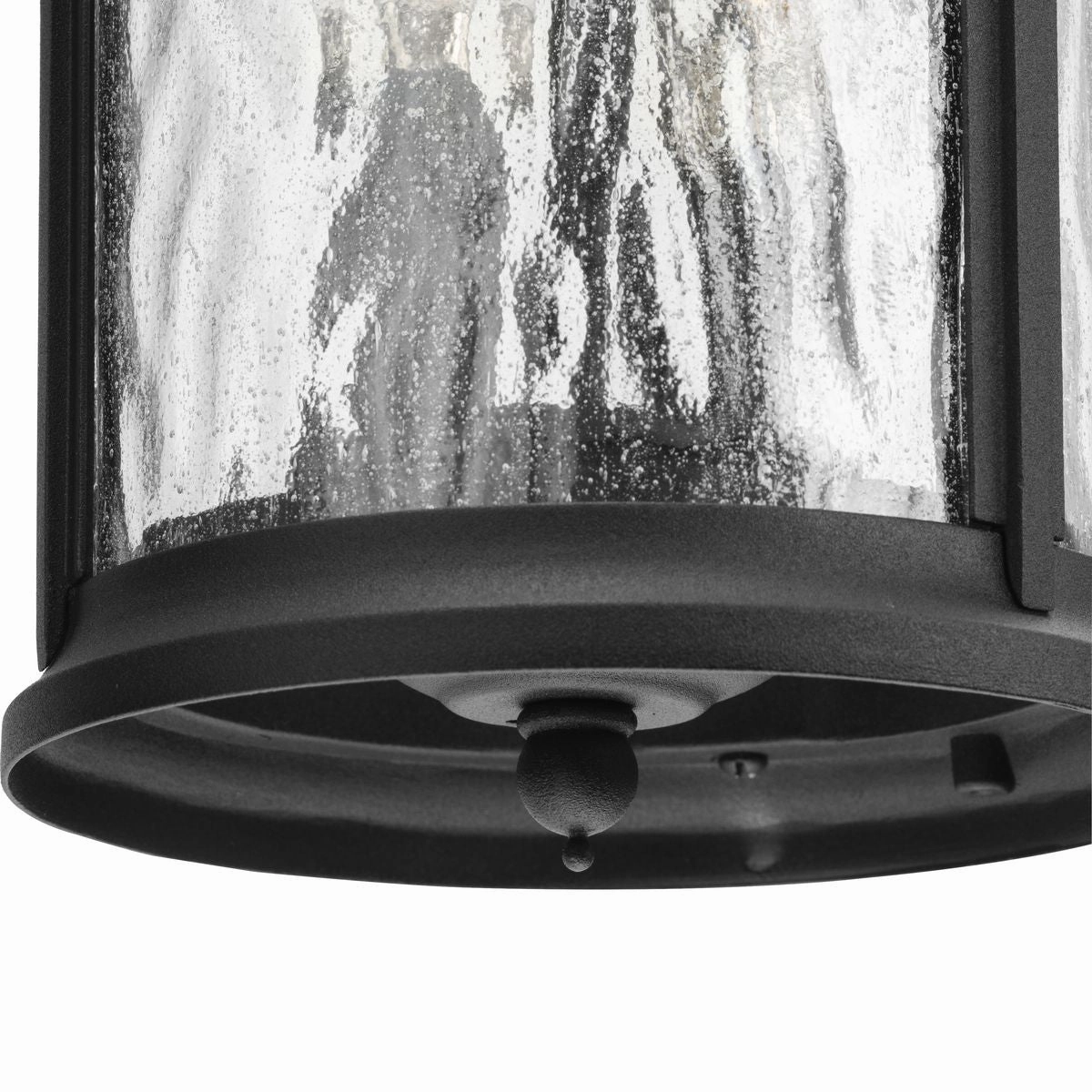 Ashmore Two Light Wall Lantern Textured Black