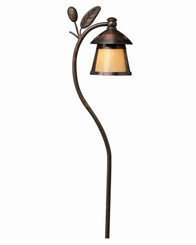 Aspen LED Path Light Sienna BronzeDecorative outdoor post lights