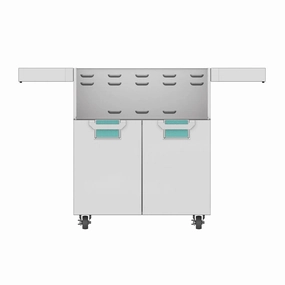 Aspire by Hestan 30-Inch Double Door Tower Cart ECD30-TQStainless steel BBQ tool set