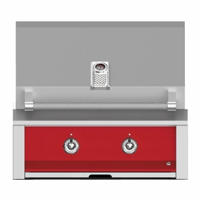 Aspire by Hestan 30 inch Liquid Propane Gas Grill, with 2 U-Burners EAB30-LP-RD compact BBQ grill for small spaces