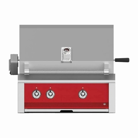 Aspire by Hestan 30-Inch Liquid Propane Gas Grill, with Burner,Sear and Rotisserie EMBR30-LP-RD compact BBQ grill for small spaces