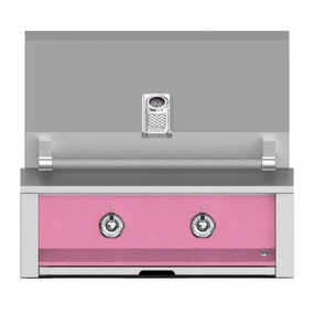 Aspire by Hestan 30 inch Liquid Propane Grill with U Burner and Sear EMB30-LP-PK compact BBQ grill for small spaces