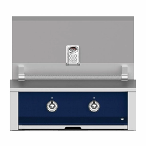 Aspire by Hestan 30-Inch Natural Gas Built-In Grill With Burners EAB30-NG-DB compact BBQ grill for small spaces
