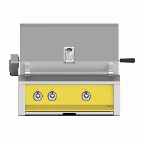 Aspire by Hestan 30-Inch Natural Gas Grill with Burner and Sear Rotisserie EMBR30-NG-YW compact BBQ grill for small spaces