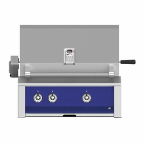 Aspire by Hestan 30-Inch Natural Gas Grill with Burners and Rotisserie EABR30-NG-BU compact BBQ grill for small spaces