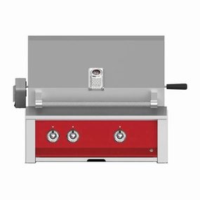 Aspire by Hestan 30-Inch Natural Gas Grill with Burners and Rotisserie EABR30-NG-RD compact BBQ grill for small spaces