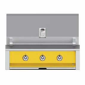 Aspire by Hestan 36-inch Liquid Propane Gas Grill with Burner and Sear EMB36-LP-YW compact BBQ grill for small spaces