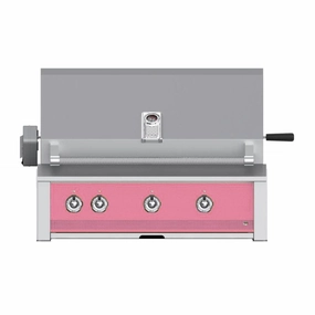 Aspire by Hestan 36-inch Liquid Propane Grill 3 U-Burners with Rotisserie EABR36-LP-PK compact BBQ grill for small spaces