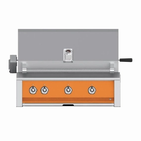 Aspire by Hestan 36-Inch Liquid Propane Grill with Burner,Sear and Rotisserie EMBR36-LP-OR compact BBQ grill for small spaces