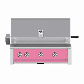 Aspire by Hestan 36-Inch Liquid Propane Grill with Burner,Sear and Rotisserie EMBR36-LP-PK compact BBQ grill for small spaces