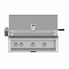 Aspire by Hestan 36-Inch Natural Gas Grill, with Burner,Sear and Rotisserie EMBR36-NG compact BBQ grill for small spaces