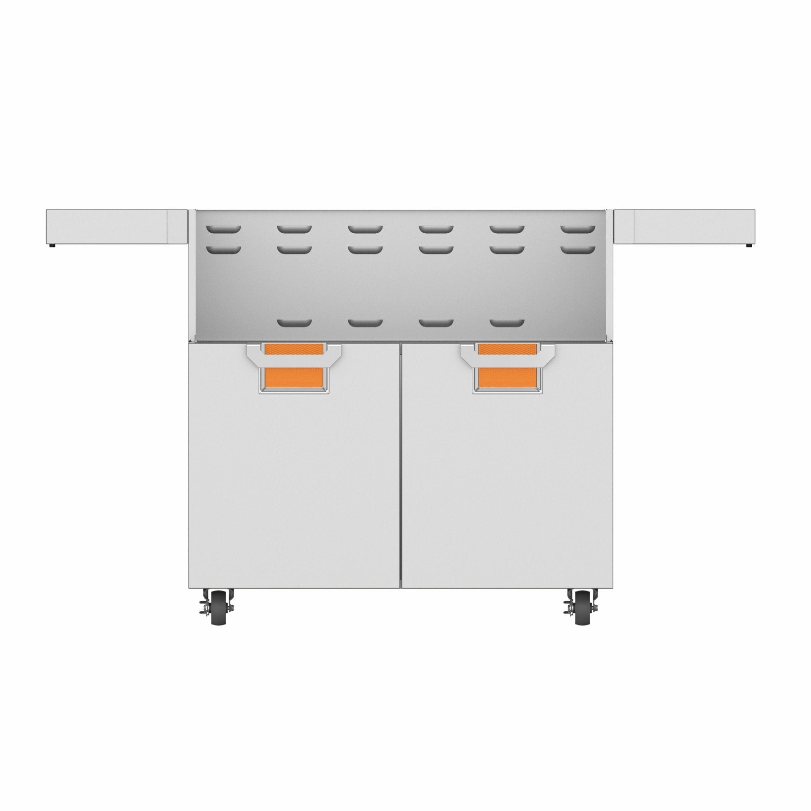 Aspire by Hestan 36-Inch Orange Double Door Cart ECD36-ORStainless steel BBQ tool set
