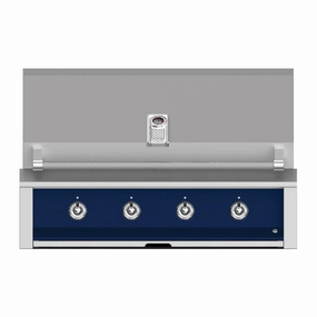 Aspire by Hestan 42-Inch Liquid Propane Gas Grill with 4 U-Burners EAB42-LP-DB compact BBQ grill for small spaces