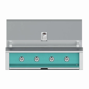 Aspire by Hestan 42-Inch Liquid Propane Gas Grill with 4 U-Burners EAB42-LP-TQ compact BBQ grill for small spaces