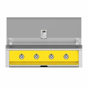 Aspire by Hestan 42-Inch Liquid Propane Gas Grill with U Burner and Sear EMB42-LP-YW compact BBQ grill for small spaces