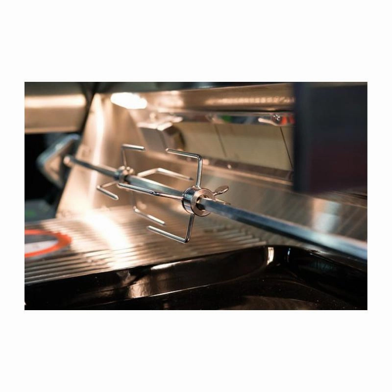 Aspire by Hestan 42-Inch Natural Gas Grill with 4 U-Burners and Rotisserie EABR42-NG-DB