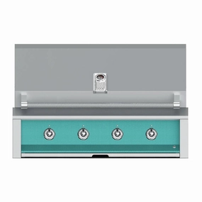 Aspire by Hestan 42-Inch Natural Gas Grill with 4 U-Burners EAB42-NG-TQ compact BBQ grill for small spaces