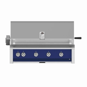 Aspire by Hestan 42-inch Natural Gas Grill with Burner, Sear and Rotisserie EMBR42-NG-DB compact BBQ grill for small spaces